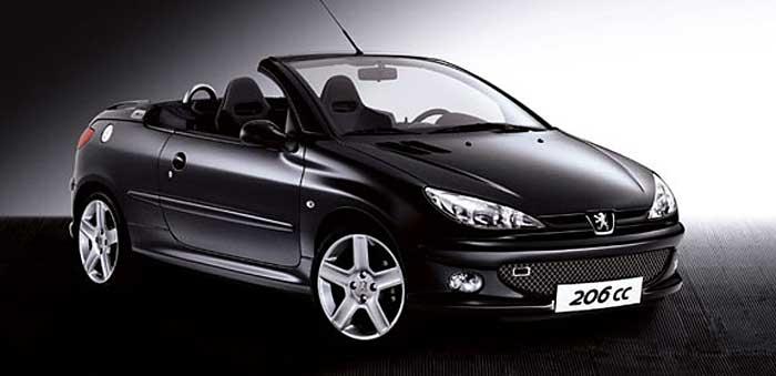 PEUGEOT 206CC 1.6 RC LINE 110CV